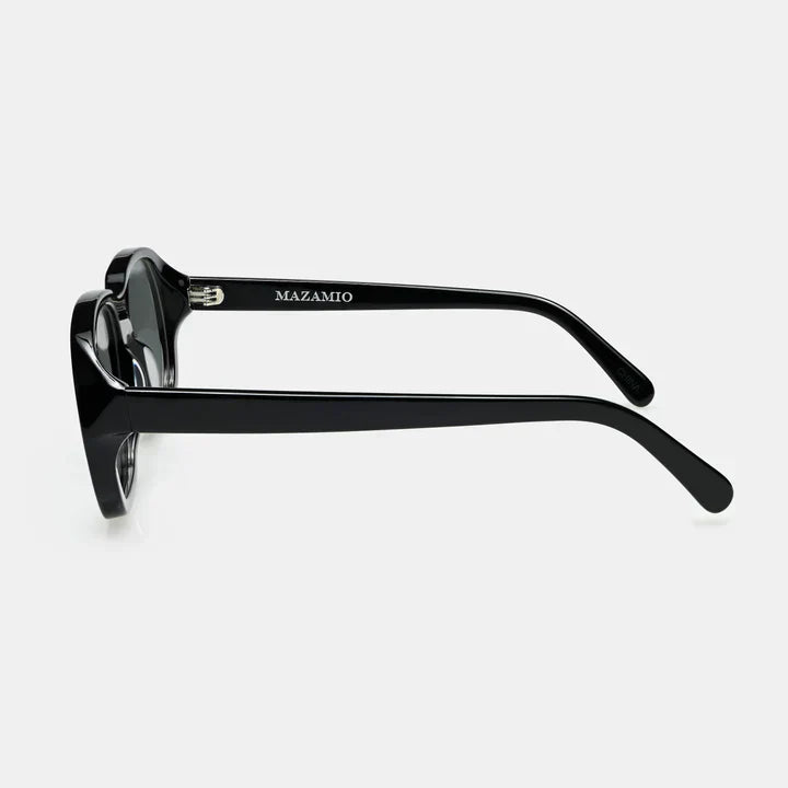 Mazamio Delon Sunglasses - Black with Light Grey Tint