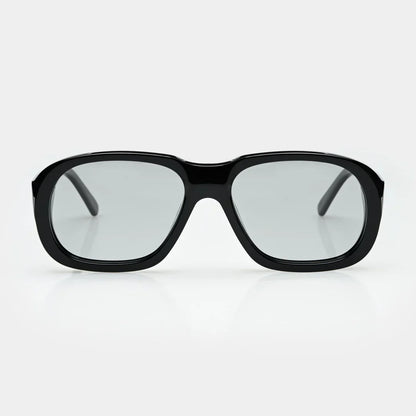 Mazamio Delon Sunglasses - Black with Light Grey Tint