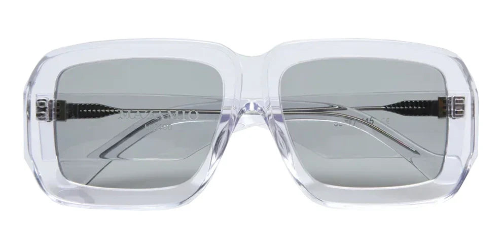 Mazamio Sunglasses - Transparent with Light Grey Tint